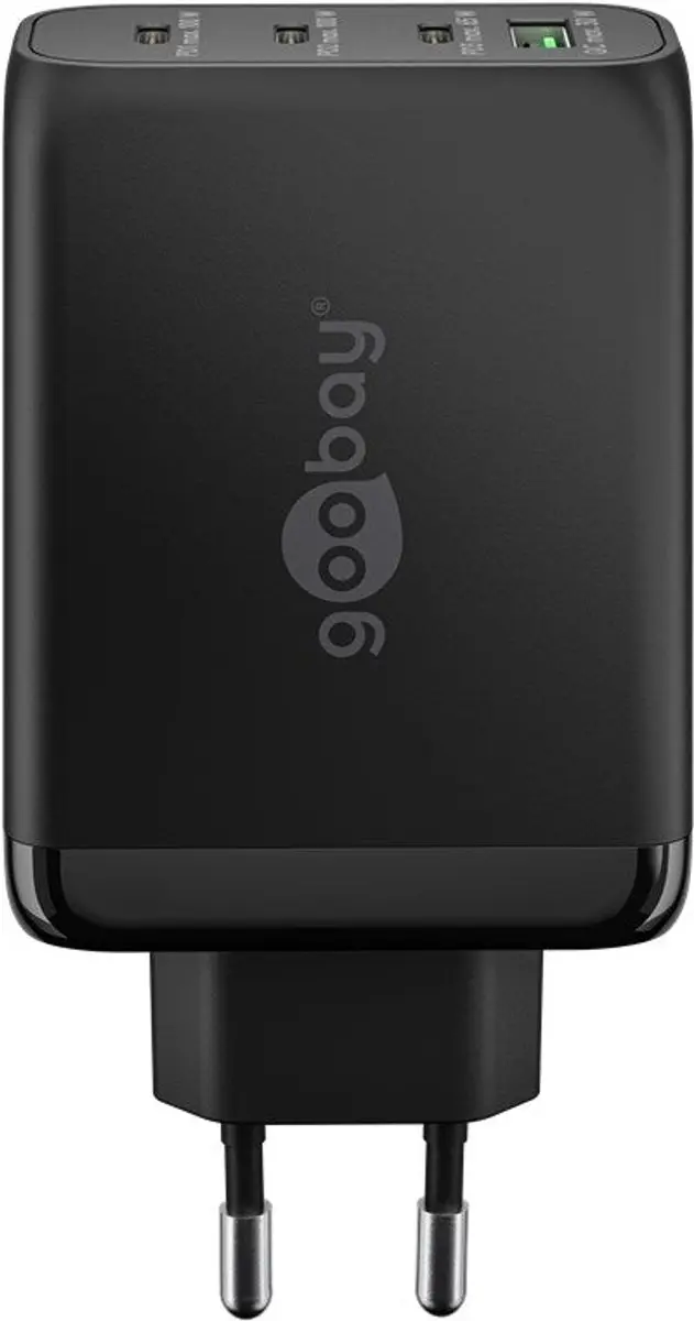 Goobay 65556 USB-C PD GaN Thuislader 100W - Wit