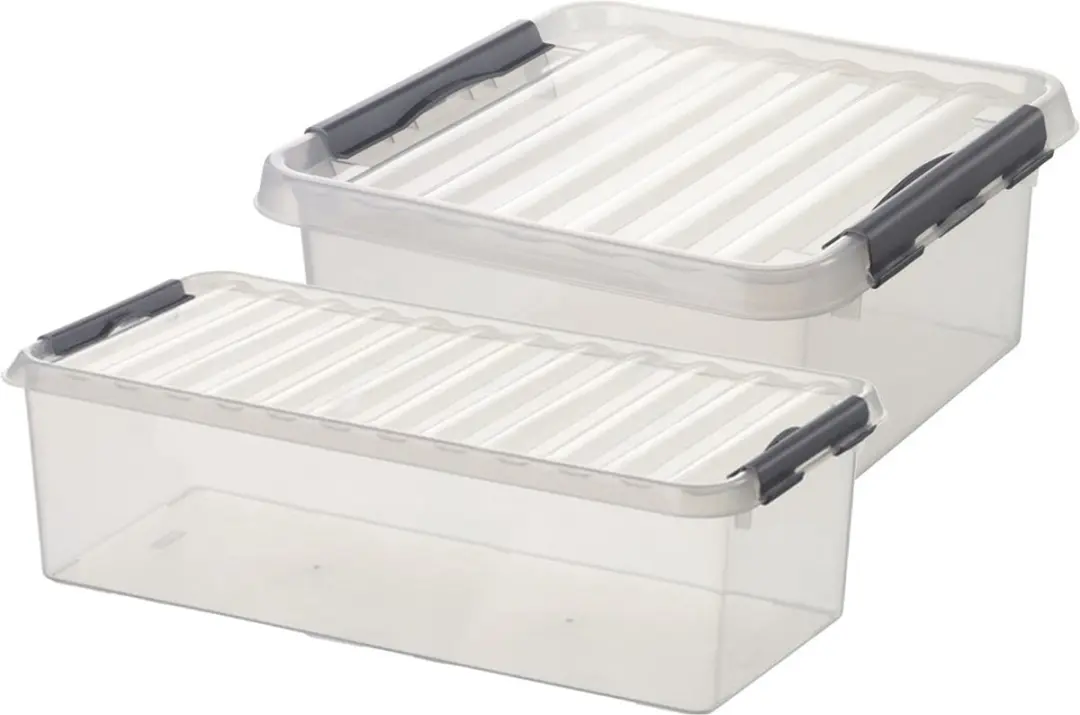 Sunware Q-Line Opbergboxen Set 6 Stuks