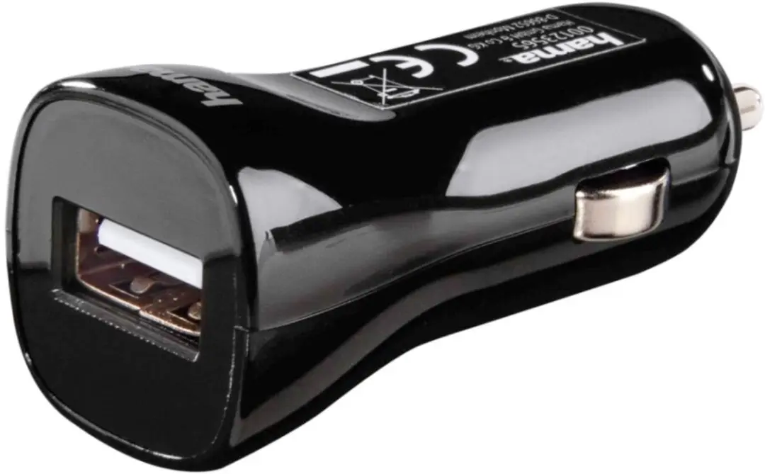 Hama Auto-Detect Auto-oplader Micro-USB 5V/2,4A - Zwart