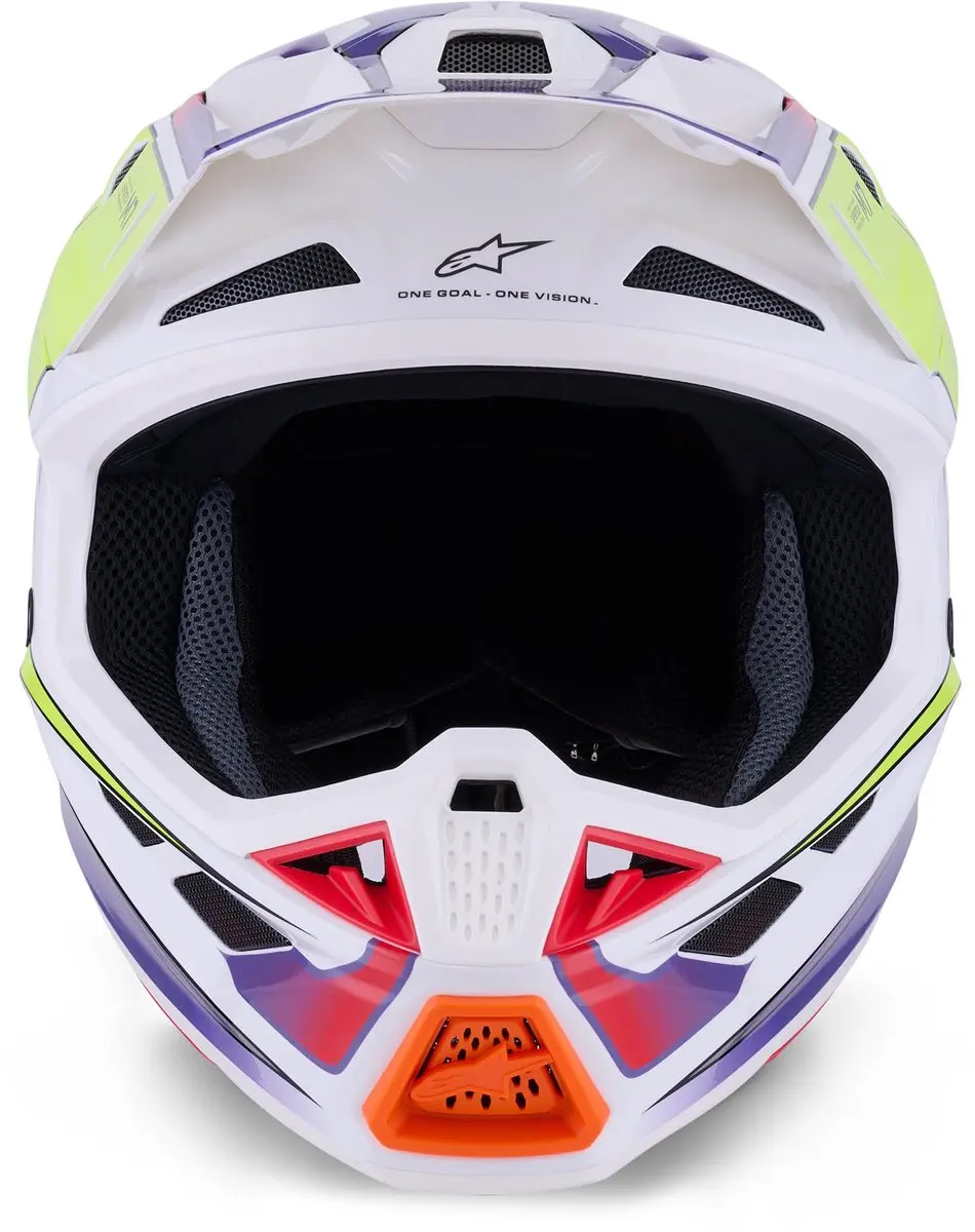 Alpinestars S-M7 Fuse Crosshelm - L - Multikleur