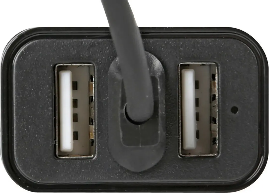 Lampa 38874 Oplader - 2x USB - Zwart