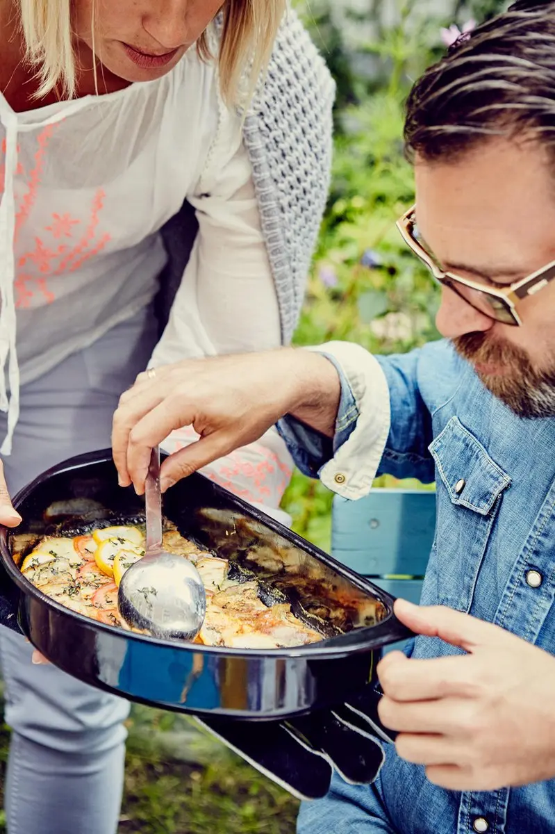 OutdoorChef Kook-Bak-Grillset - 480/570 & Australia - Zwart