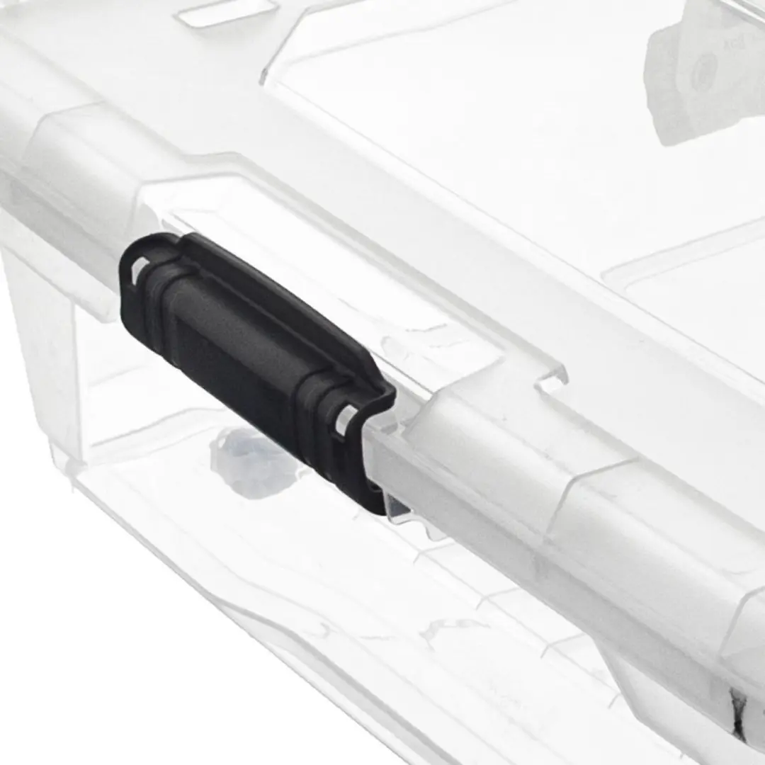 Orion Onderbedbox 50L Transparant - Op wielen