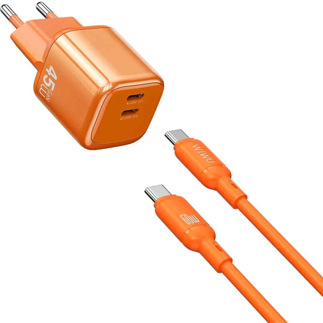 WiWu Oplader Cube 45W USB-C