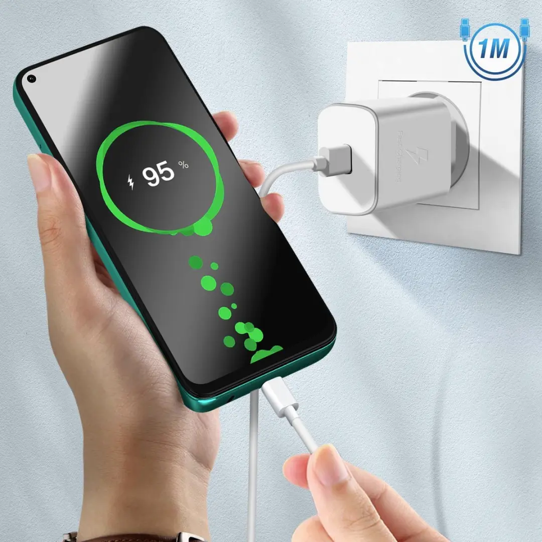 Samsung EP-T1510XWE Oplader 15W - USB-C Kabel - Wit