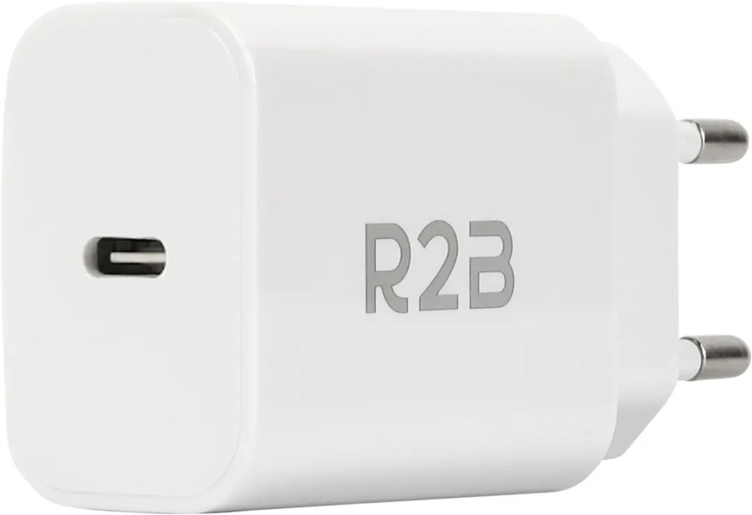 R2B USB-C Adapter 20W - Wit