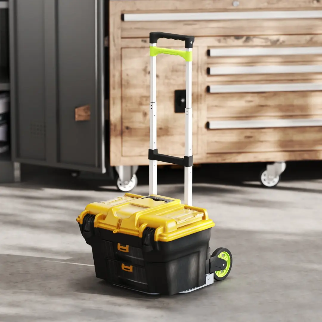Homcom Opvouwbare Steekwagen B71-071V00GN - 70 kg - Aluminium - Meerkleurig