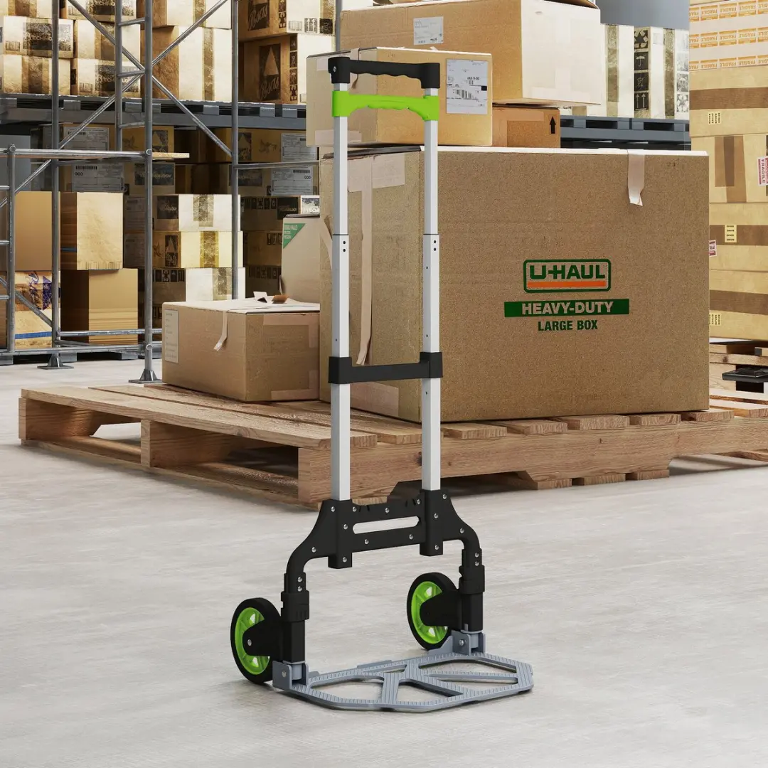 Homcom Opvouwbare Steekwagen B71-071V00GN - 70 kg - Aluminium - Meerkleurig