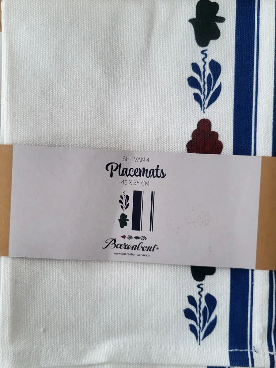 Royal Boch Boerenbont Placemats 45x35cm - 4 Stuks