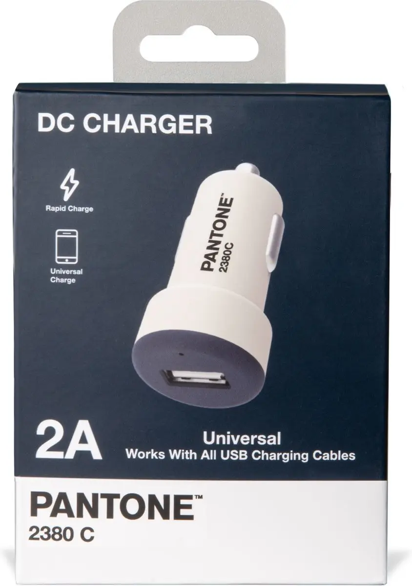 Celly Autolader USB 1 Poort - Blauw