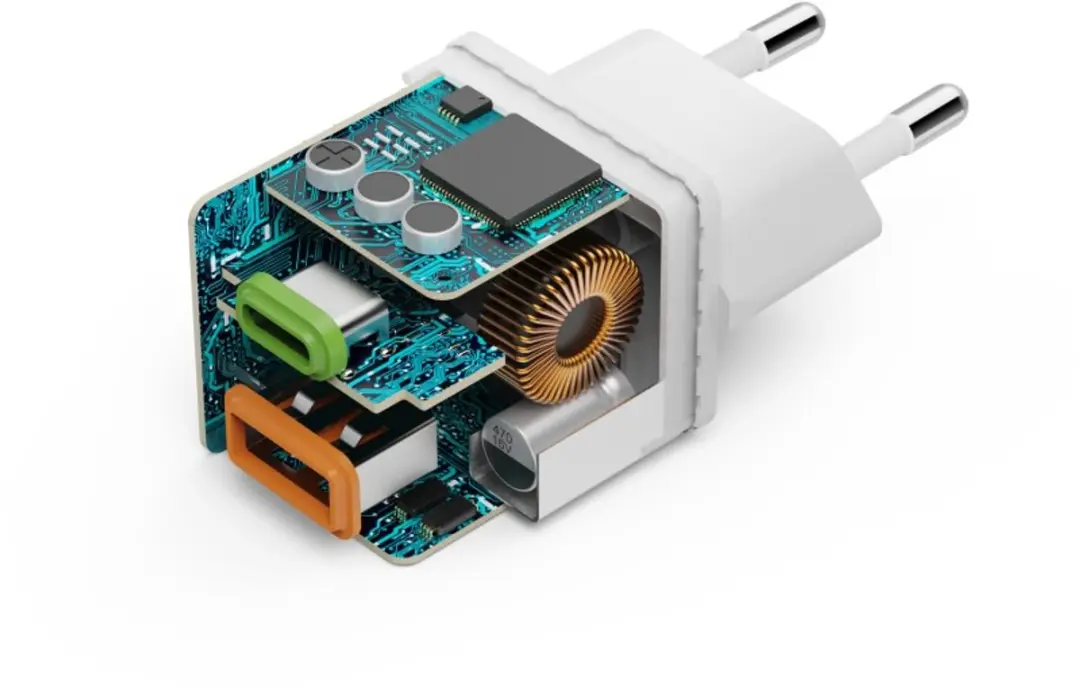 Hama 30W Snellader - 1x USB-C PD, 1x USB-A QC - Wit