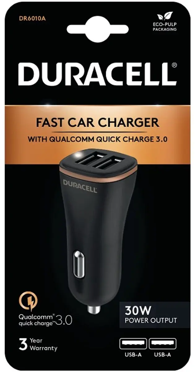 Duracell DR6010A Autolader 30W