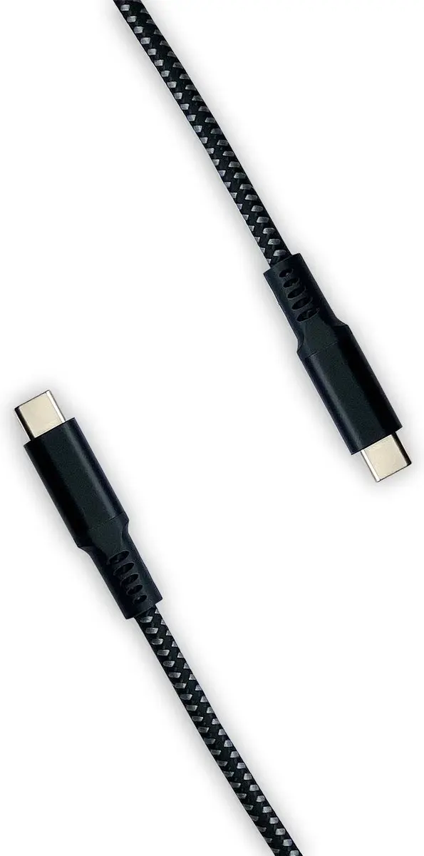 MOJOGEAR CHARGE+ 65W Oplader - 3x USB-C - 3m Kabel - Zwart