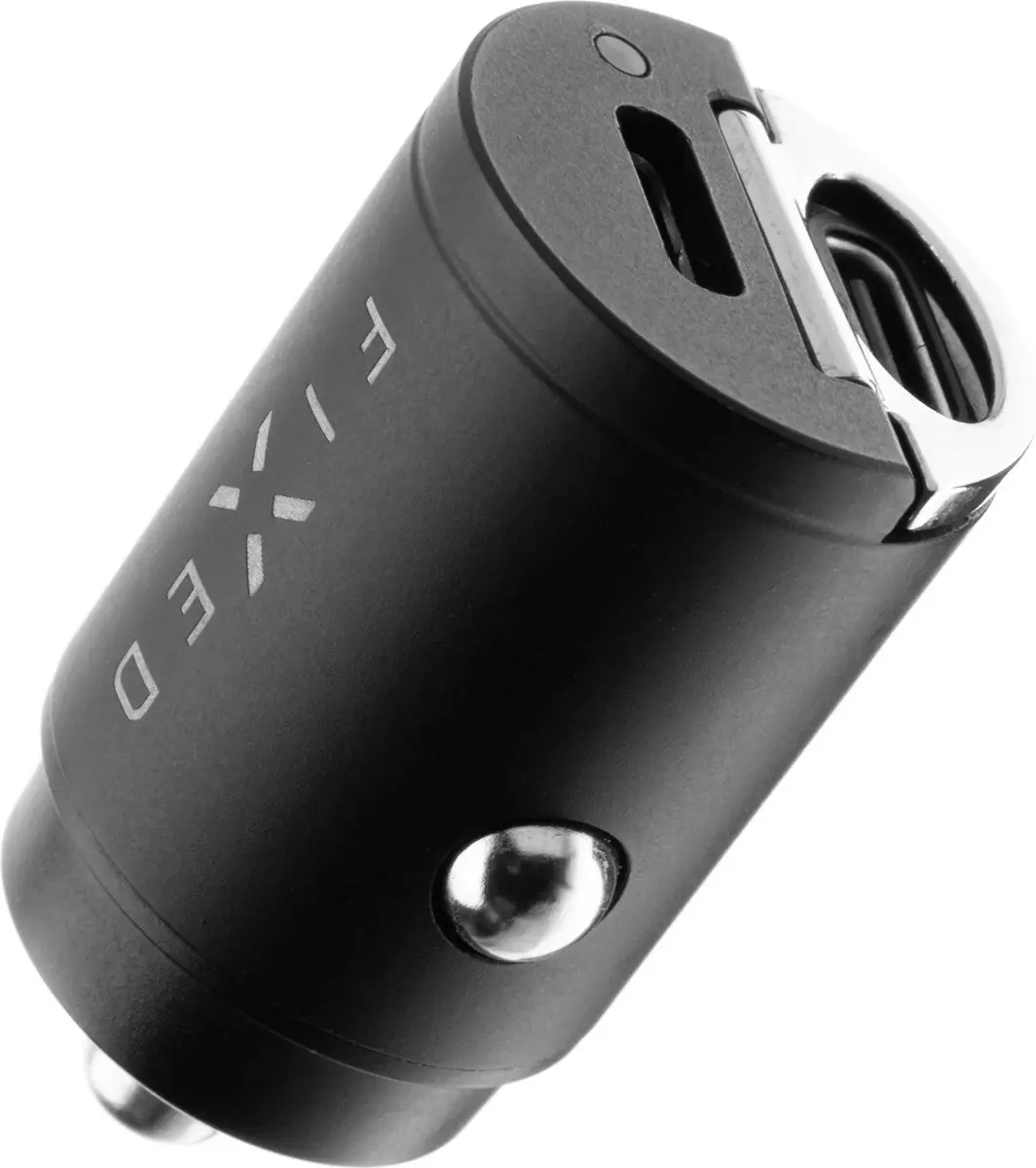 Fixed FIXCC30M-CC-BK Auto Lader 30W - 2x USB-C PD