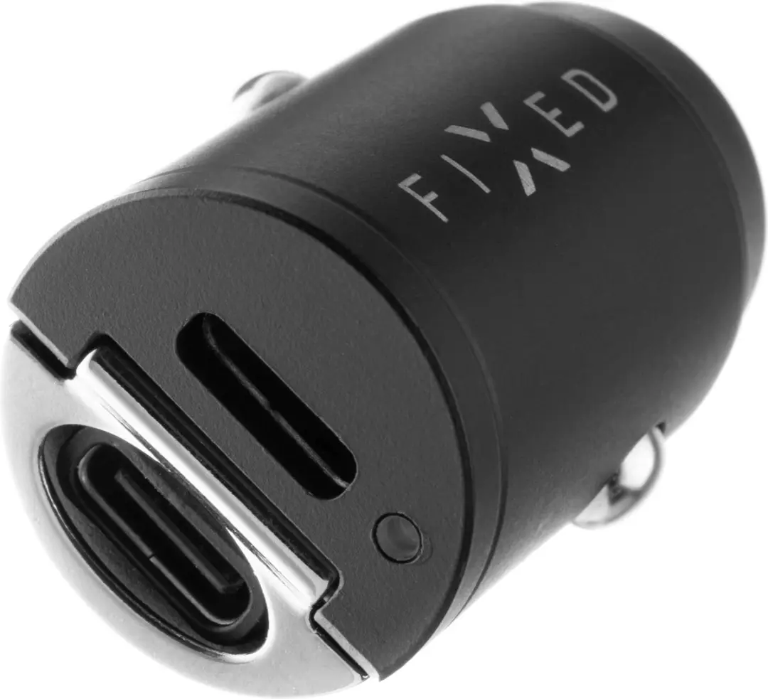 Fixed FIXCC30M-CC-BK Auto Lader 30W - 2x USB-C PD