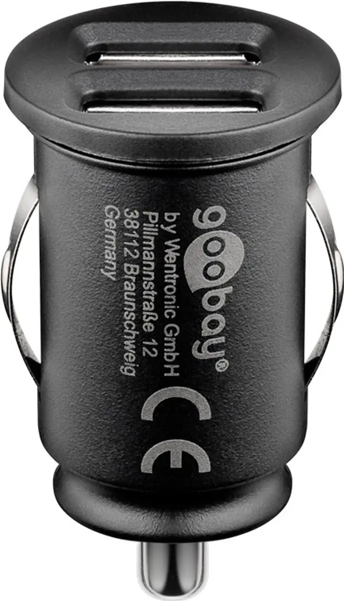 Goobay 58912 USB Autolader 2x 3,1A - Zwart