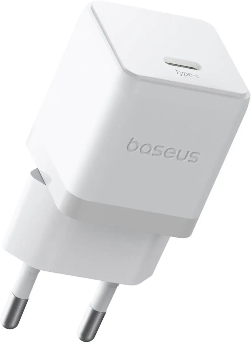 Baseus 20W USB-C Wandlader - Transparent