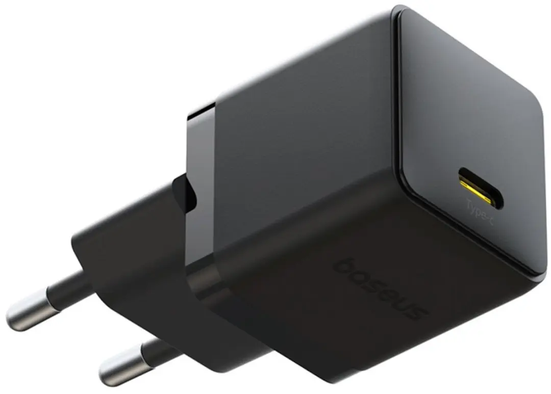 Baseus 20W USB-C Wandlader - 1M Kabel - Transparant