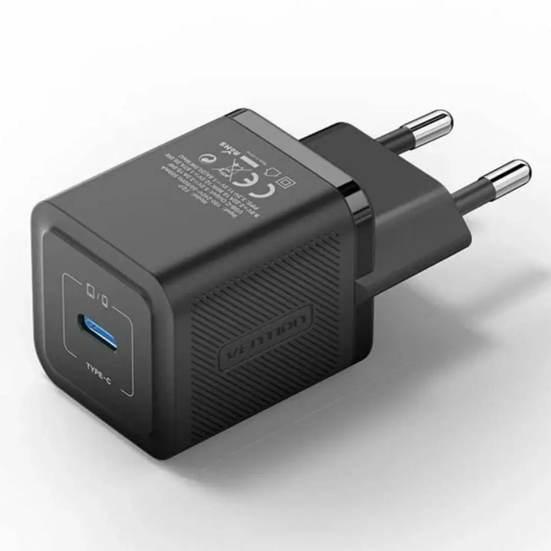 Vention Gan Charger FEPBO-EU - 20W - Zwart - afbeelding 6 van 6
