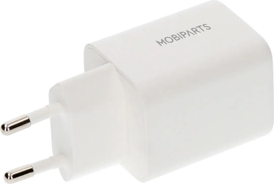 Mobiparts MP-124726 GaN Snellader 45W - USB-C & USB-A - Wit