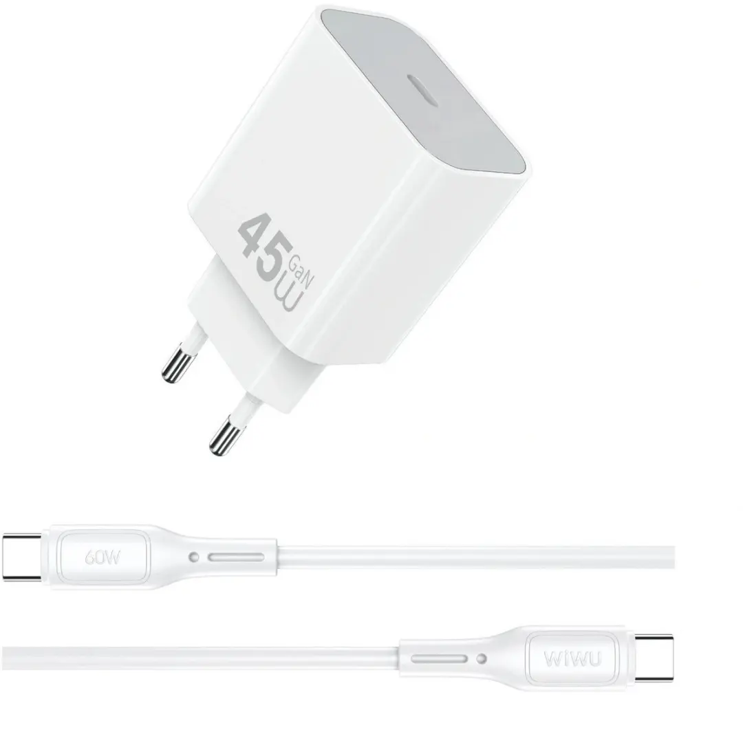 WiWu 45W USB-C Snellader
