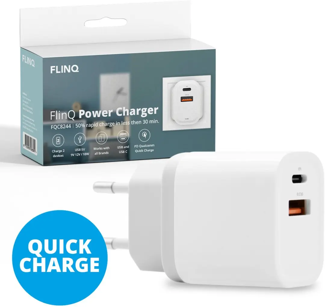 FlinQ 18W USB-C Adapter