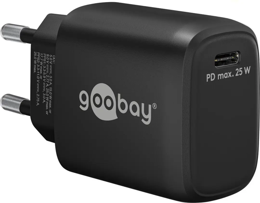 Goobay 65367 Thuislader USB-C PD 25W