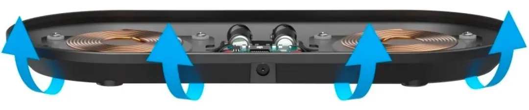 Hama QI-FC10 DUO Draadloze Oplader - 10W - Zwart