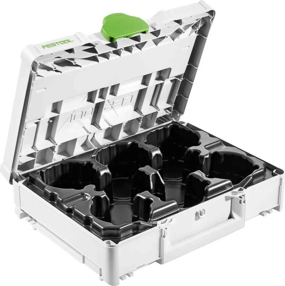 Festool Systainer³ SYS-STF-D77/D90/93V - 8 Vakken - Wit/Zwart