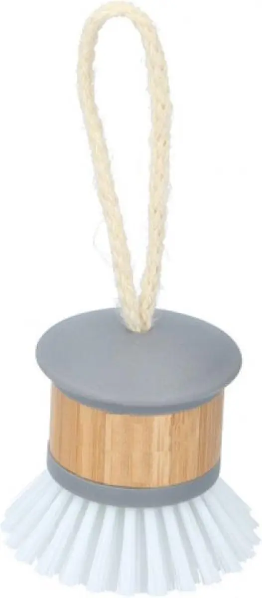 Alpina Afwasborstel Grijs/Beige 6x7,8cm