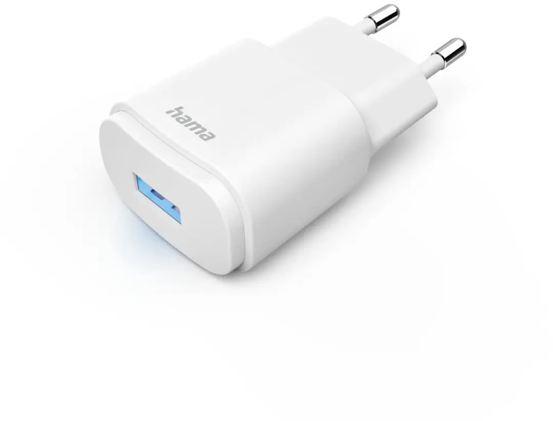 Hama 00201645 Oplader USB-A 6W - Wit