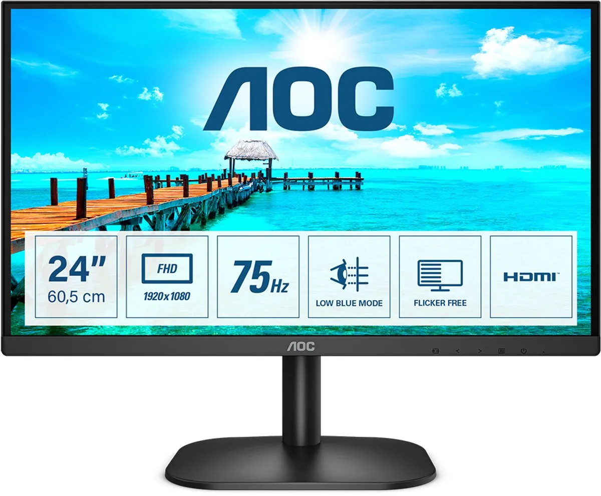AOC 24B2XHM2 Full HD Monitor 24 Inch
