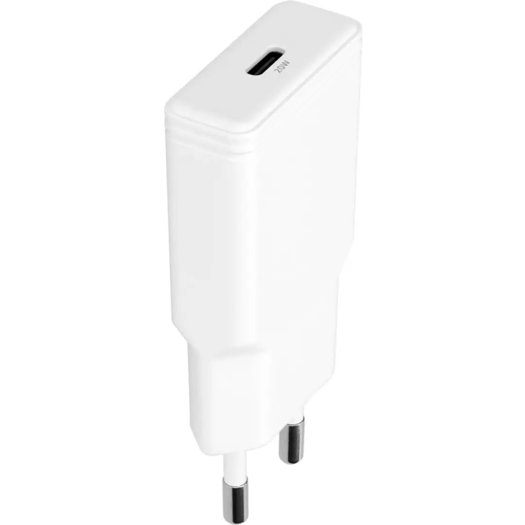 Mobiparts GaN Wall Charger USB-C 20W Flat