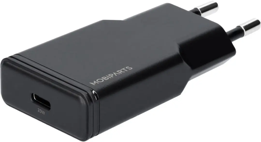 Mobiparts GaN USB-C 20W Wandlader - Zwart