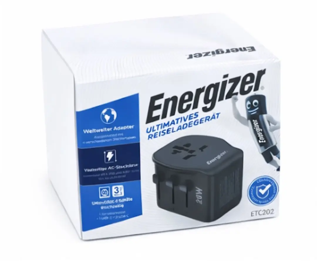 Energizer ETC202 Reisoplader 2300W