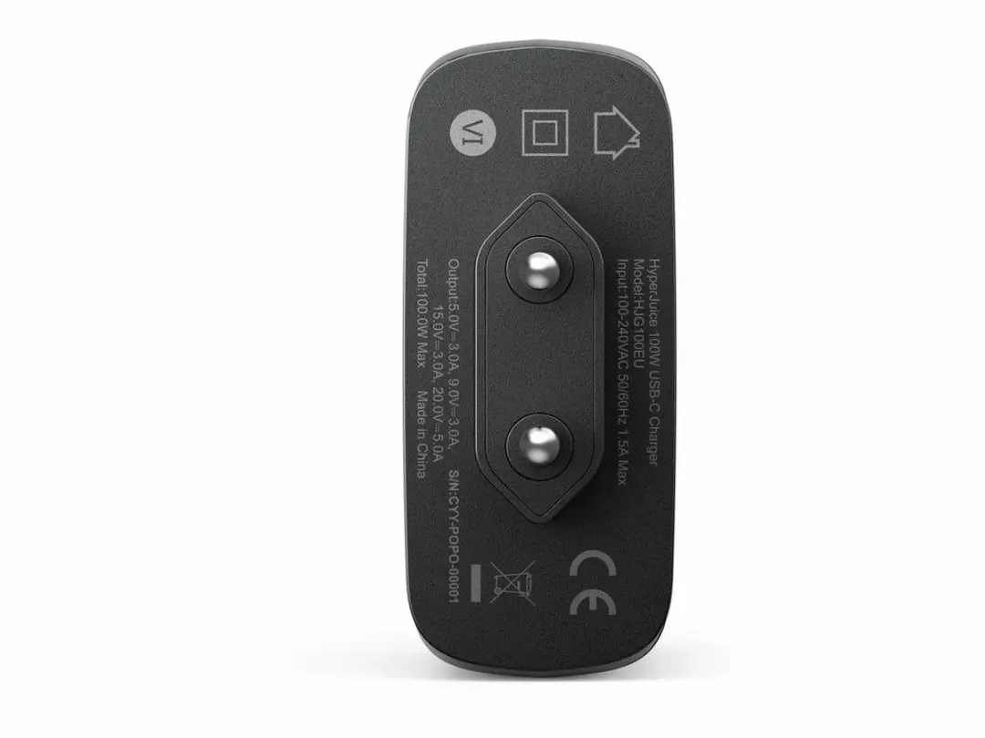 Targus HJG100EU 100W GaN Lader - USB-C - Zwart - afbeelding 6 van 6