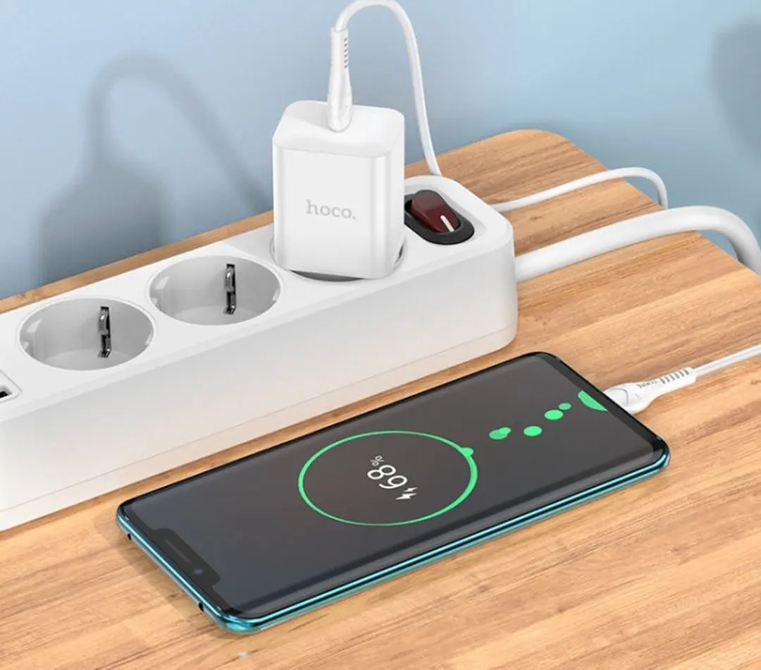 Hoco N27 20W Snellader - USB-C - Zwart