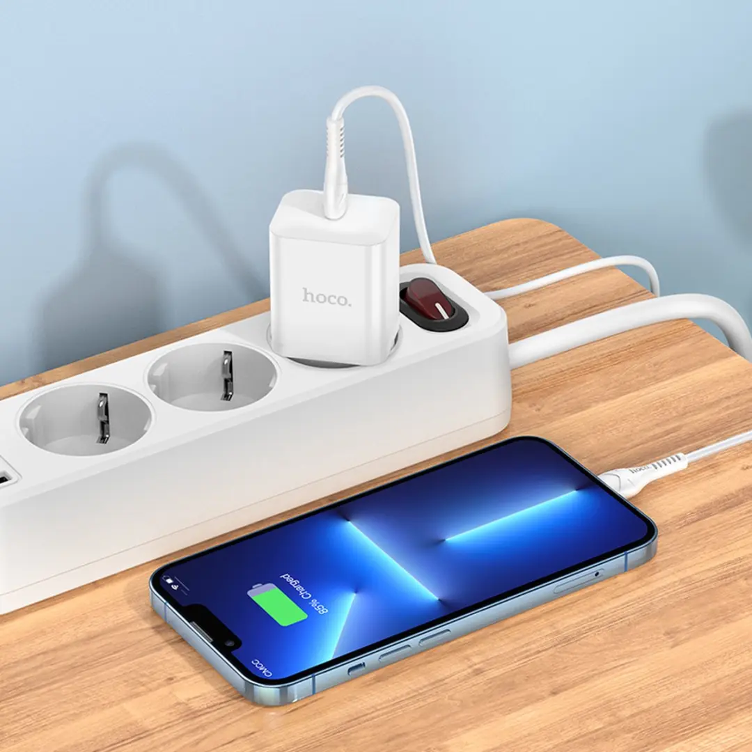 Hoco N27 20W Snellader - USB-C - Zwart