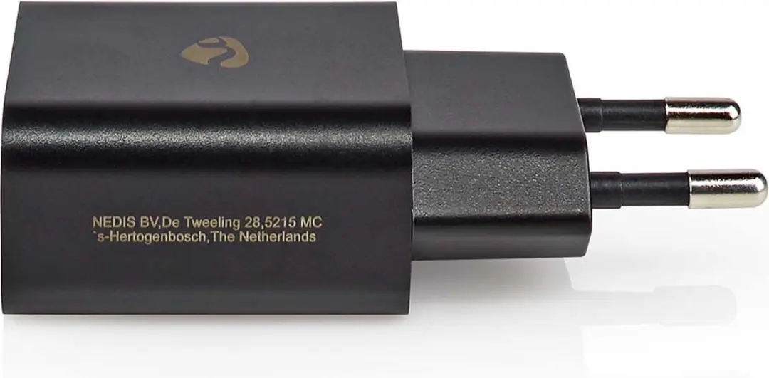 Nedis WCHAL242ABK Oplader 12W - USB-A Lightning 1m - Zwart