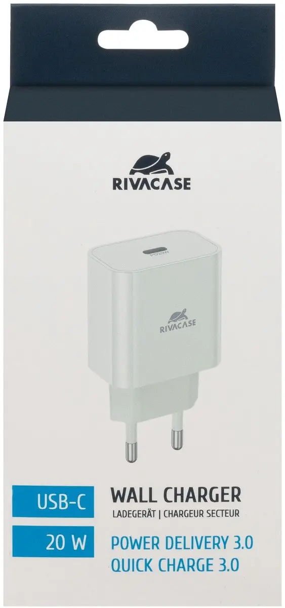 RivaCase PS4101 Oplader 20W USB-C - Wit - afbeelding 6 van 6