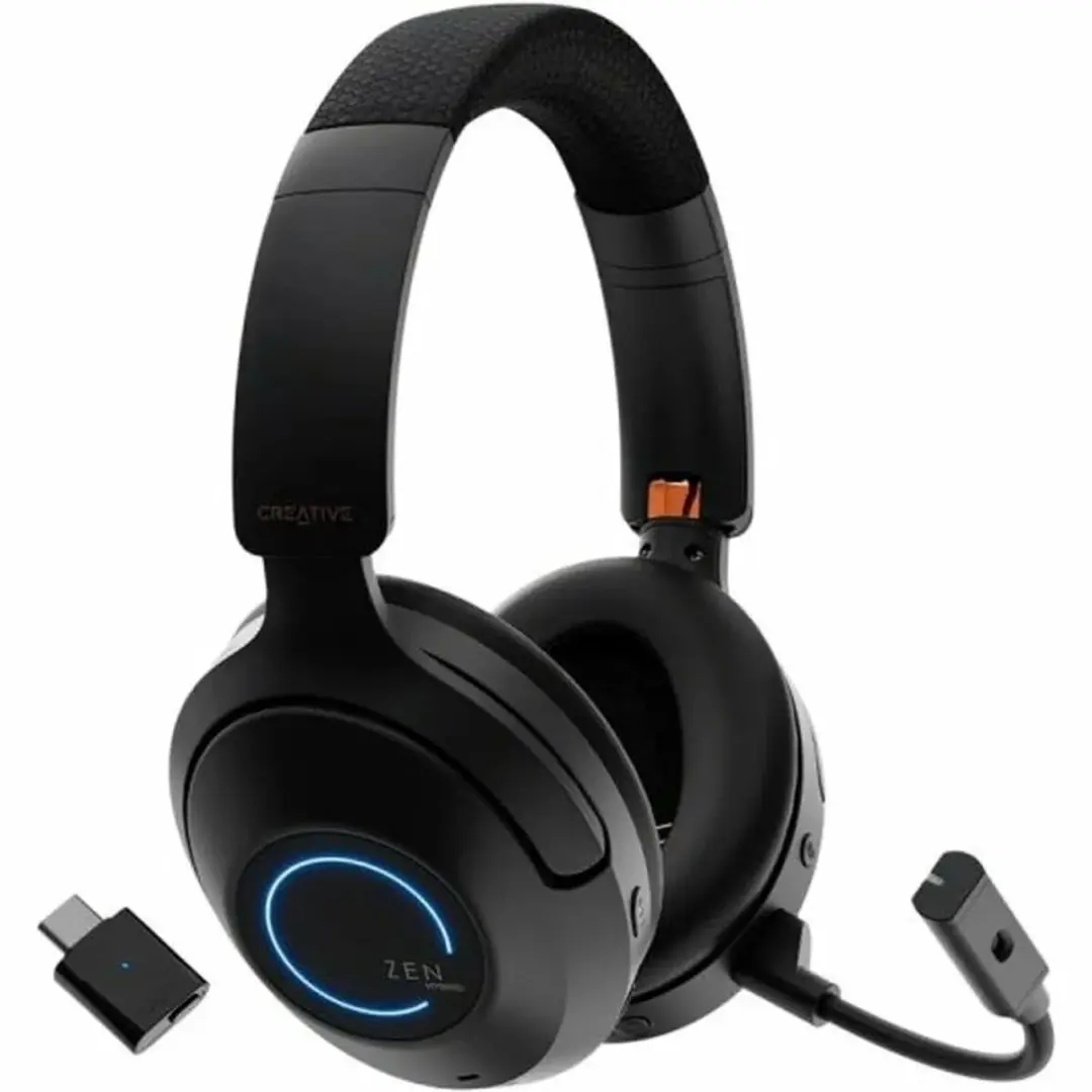 Creative Labs Headset 51EF1040AA001 - Hybrid ANC - Bluetooth 5.3 - Zwart