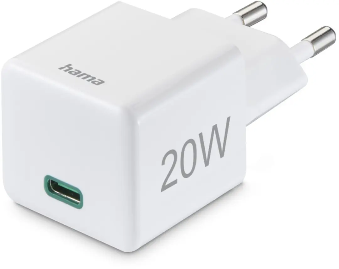 Hama 00201980 Snellader USB-C PD/QC 20W