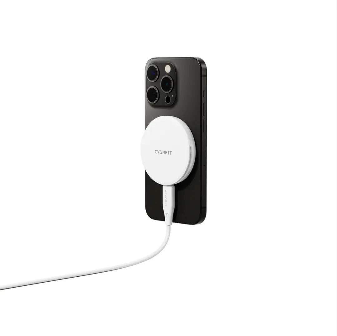 Cygnett Qi2 Chargepuck CY5062CCRGP - Wit - afbeelding 4 van 4