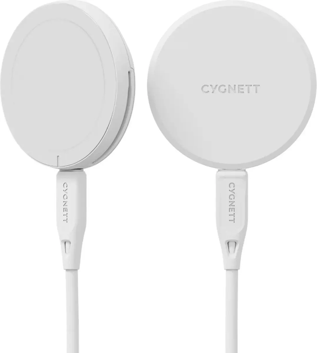 Cygnett Qi2 Chargepuck CY5062CCRGP - Wit - afbeelding 2 van 4