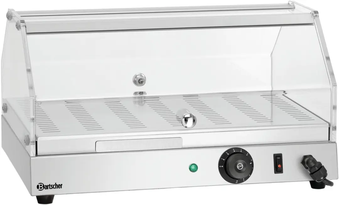 Bartscher BW10 Warmhoudvitrine RVS