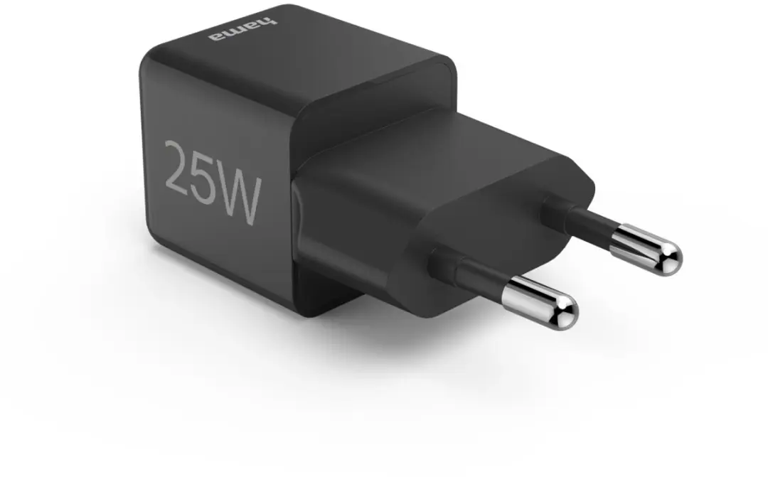 Hama 00201985 Snellader 25W USB-C PD/QC - Zwart