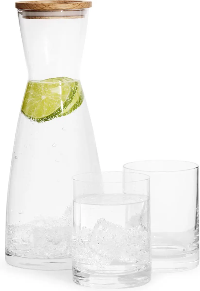 Sagaform Karaf Glas - 1 Liter - afbeelding 6 van 6
