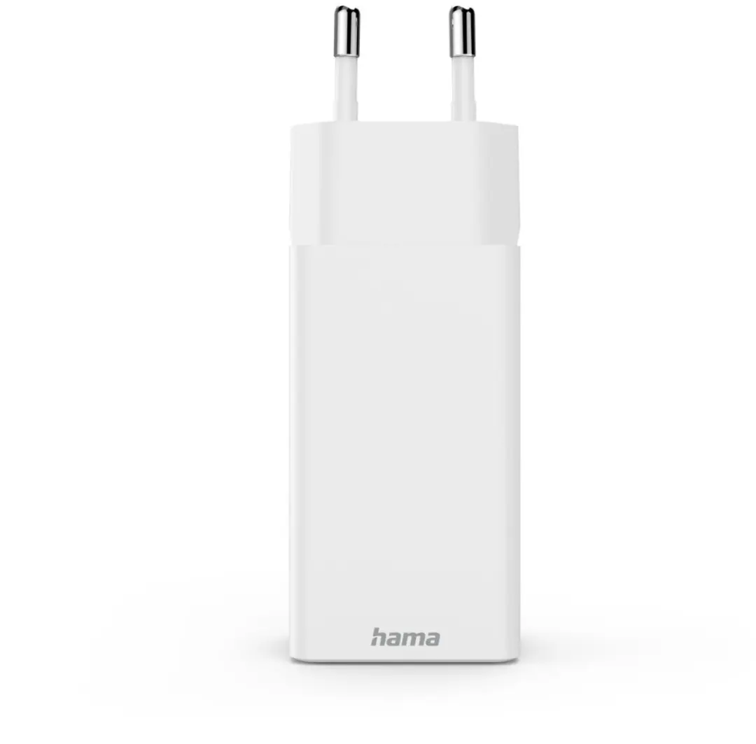 Hama 65W Snellader - 2x USB-C PD, 1x USB-A QC Wit