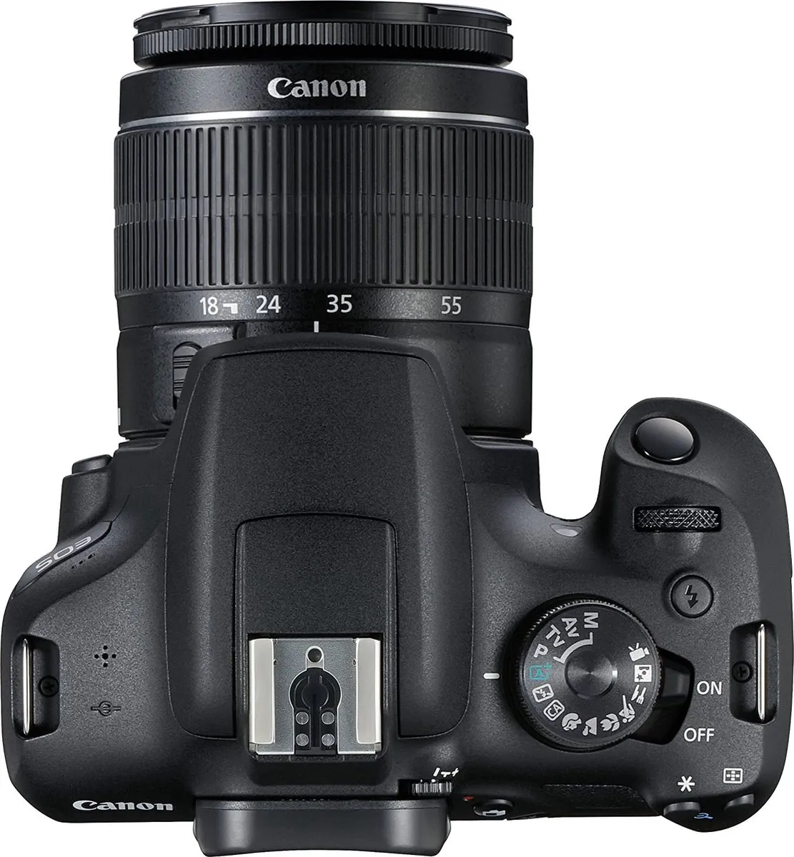 Canon EOS 2000D Spiegelreflexcamera 2728C002 - Zwart