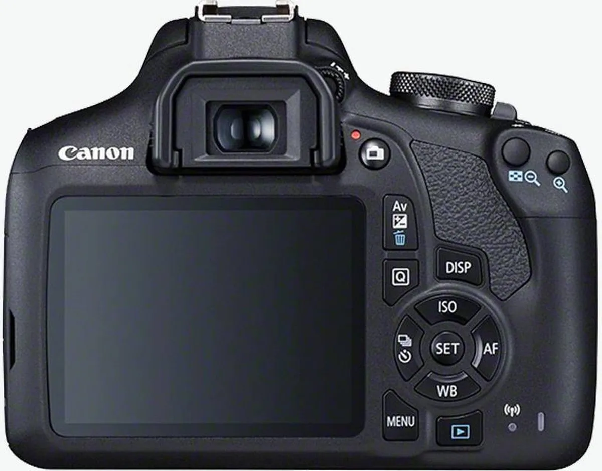 Canon EOS 2000D Spiegelreflexcamera 2728C002 - Zwart